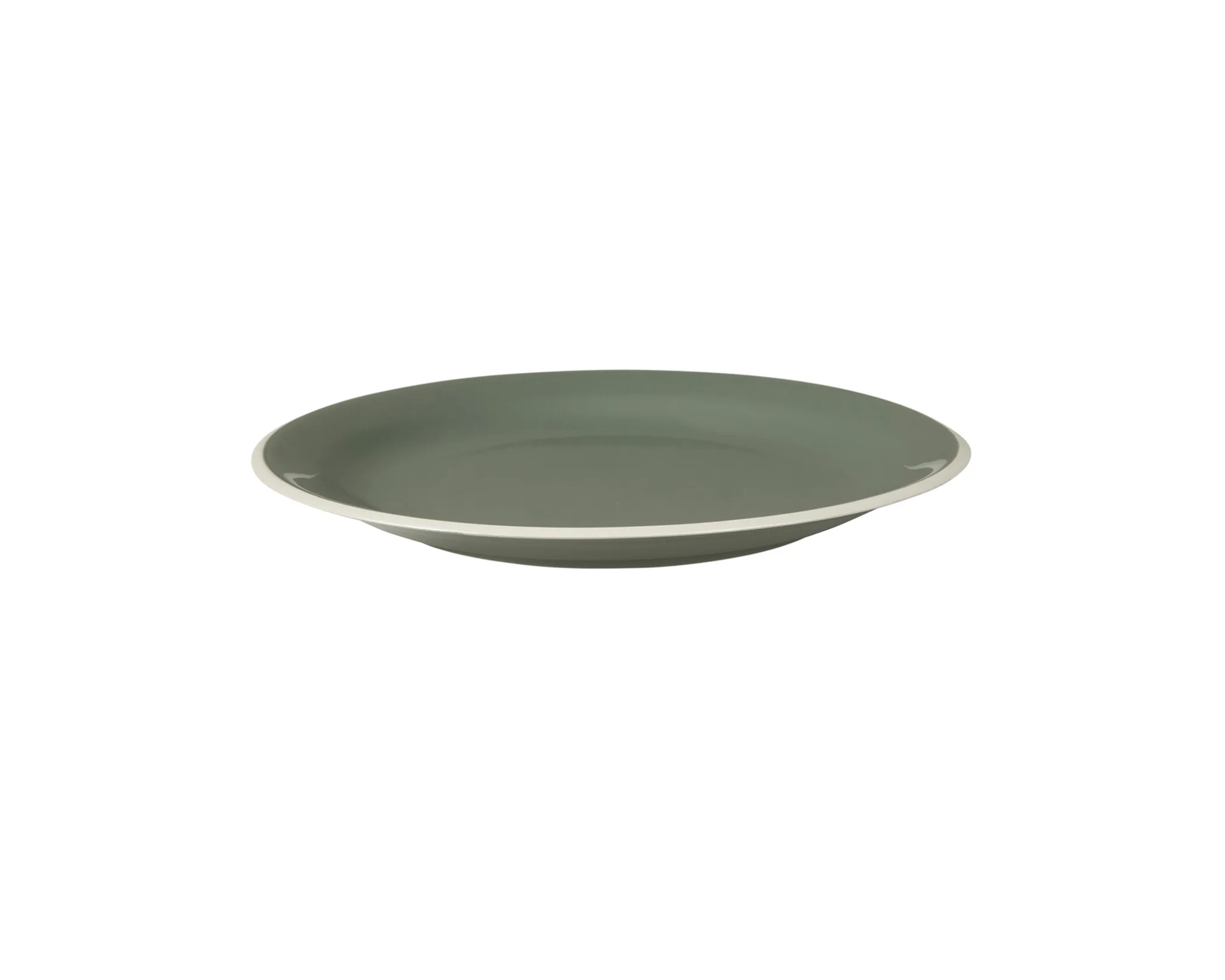 Broste Copenhagen Taverna lautanen ø 28 cm vihreä, 4 kpl setti