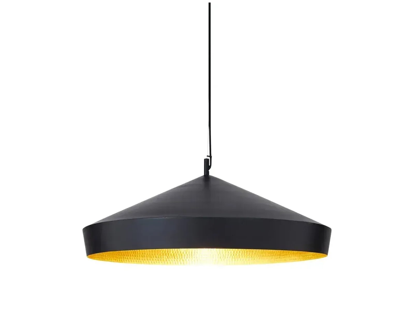 Tom Dixon Beat Flat LED riippuvalaisin musta