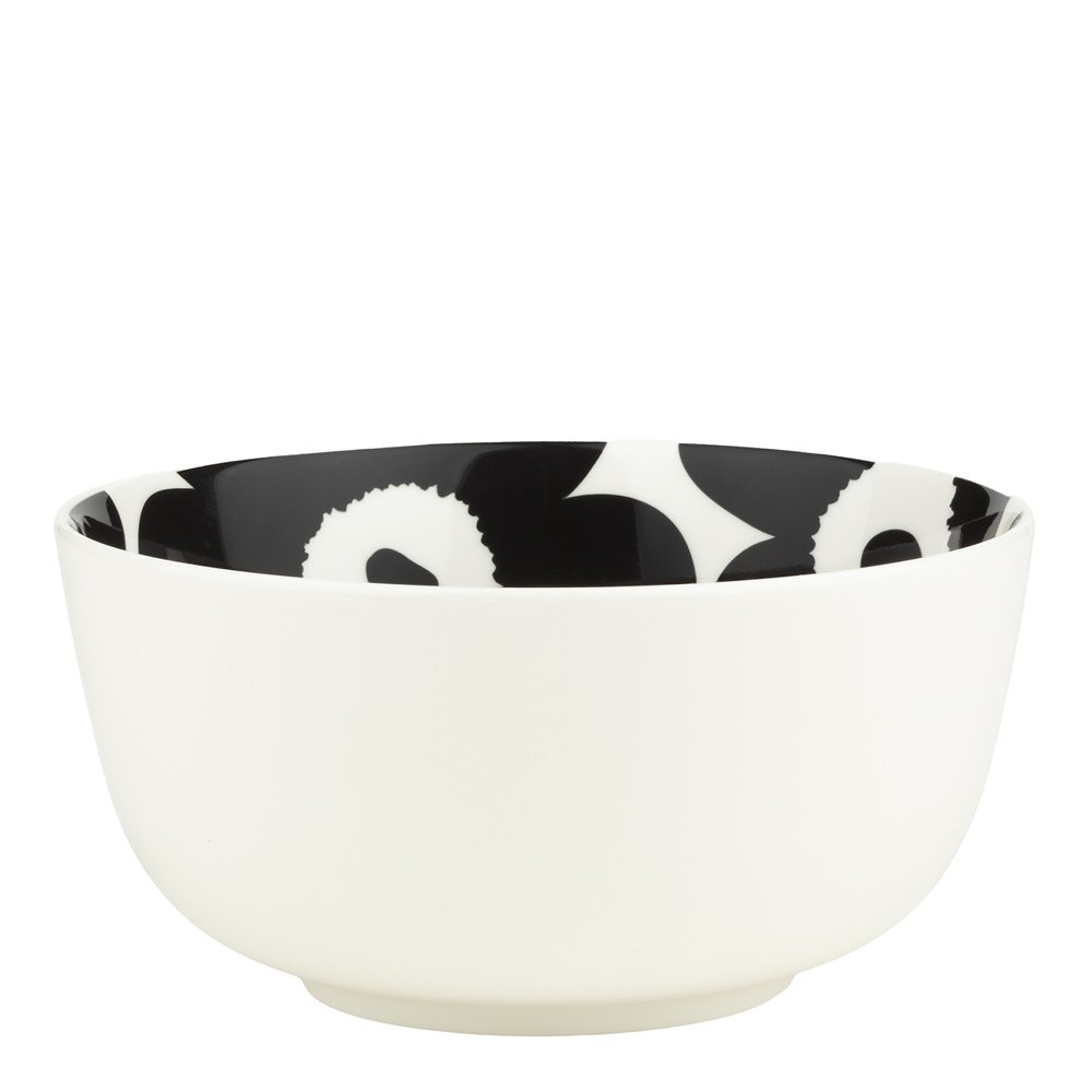 Marimekko - Unikko Kulho 90 cl Valkoinen/Musta