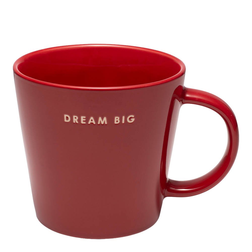 Vondels - Table Talk Muki XL Dream Big 50 cl Punainen