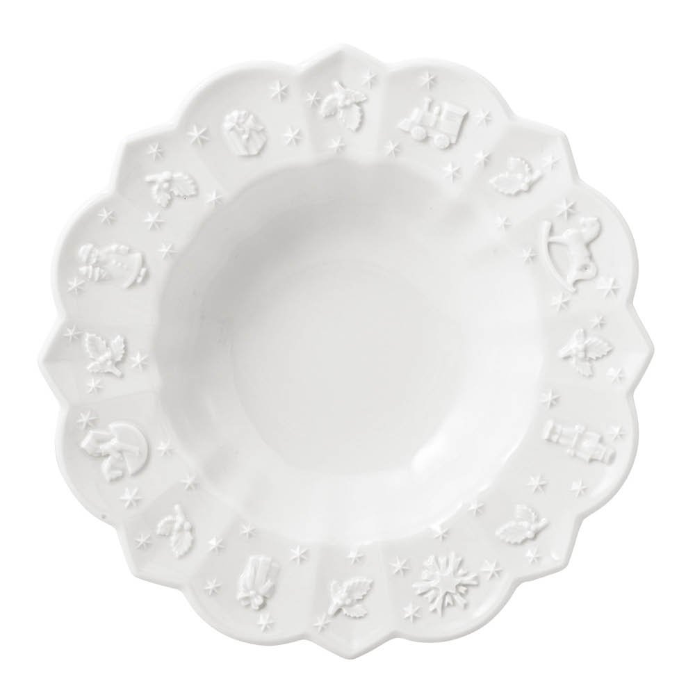 Villeroy & Boch - Toy's Delight Royal Classic Syvä Lautanen 23 cm Valkoinen