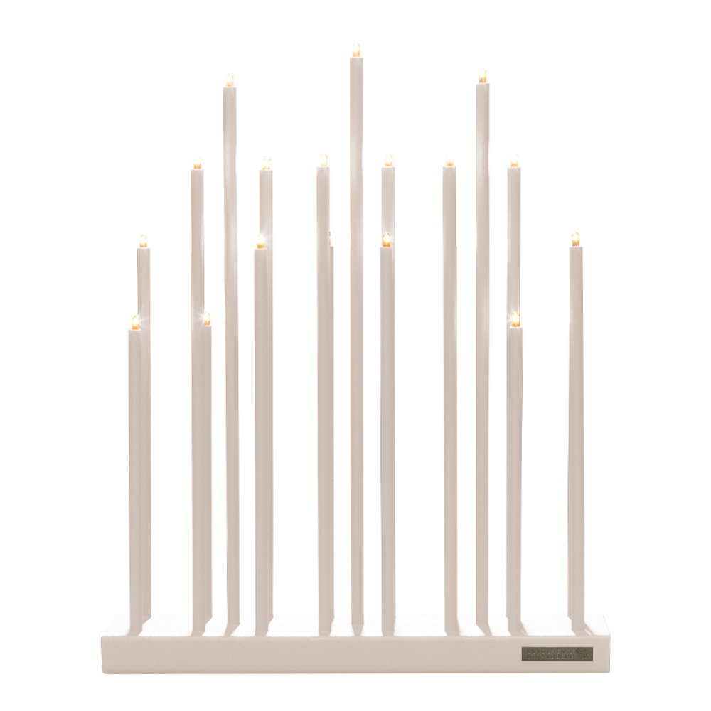 Smak Design - Elflugan Grande Sähkökynttelikkö 50x12,5 cm Luonnonvalkoinen