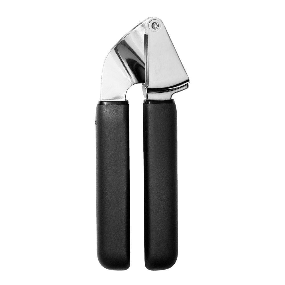 Oxo - Oxo Valkosipulipuristin 17,5 cm Musta/Harmaa