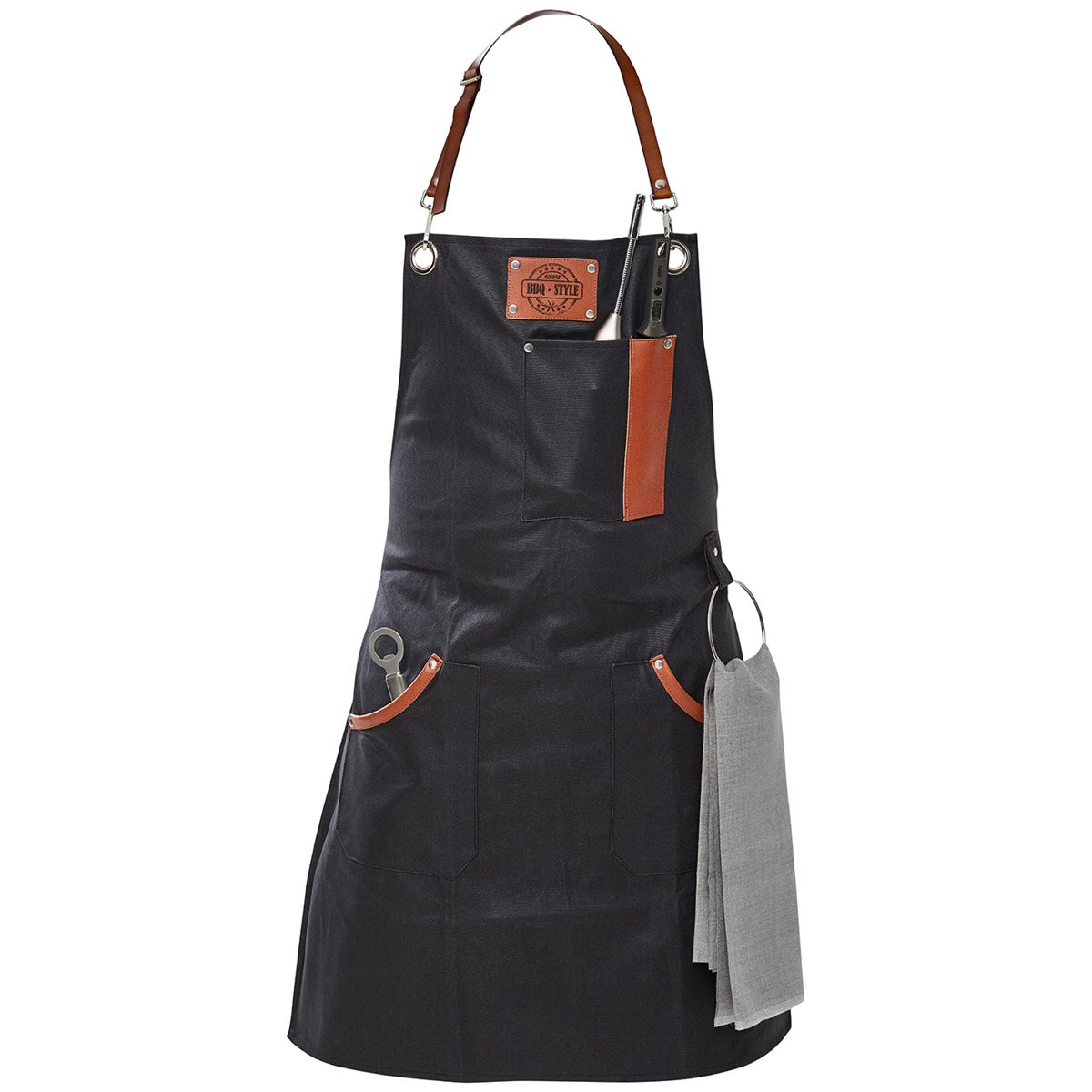 Gefu - BBQ Esiliina 65x90 cm Musta