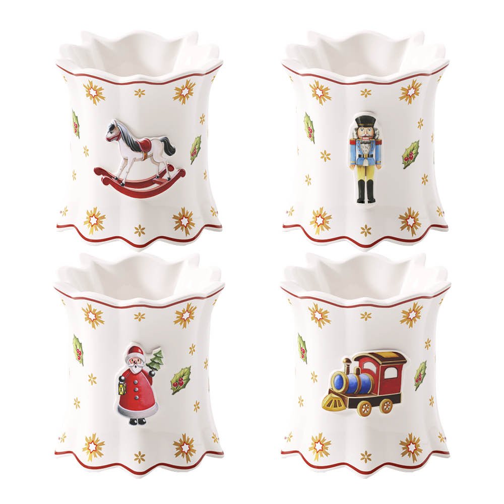Villeroy & Boch - Toy's Delight Lautasliinarengas 5,5x5 cm 4 kpl