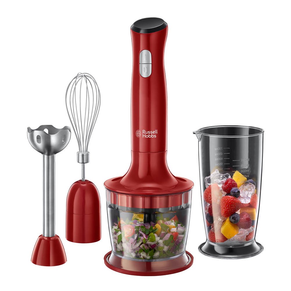 RUSSELL HOBBS - Desire sauvasekoitin 3-in-1 500W punainen