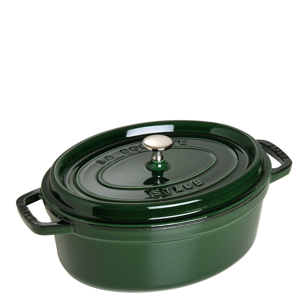 Staub - Pata soikea 4,2 L Vihreä