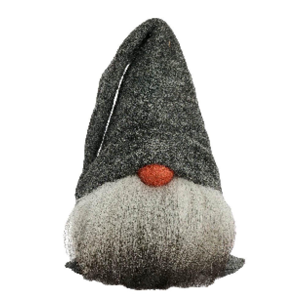 Åsas Tomtebod - Sigge Island Tonttu 28 cm Harmaa