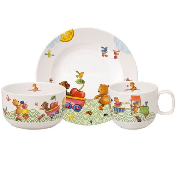 Villeroy & Boch - Happy as a Bear Lasten astiasto 3 osaa