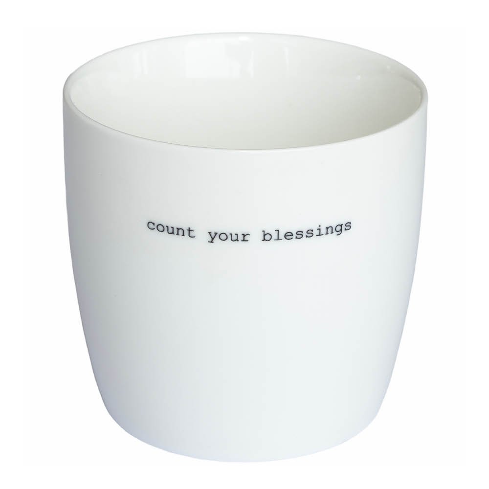 Sögne Home - Muki Count your blessings 30 cl Valkoinen