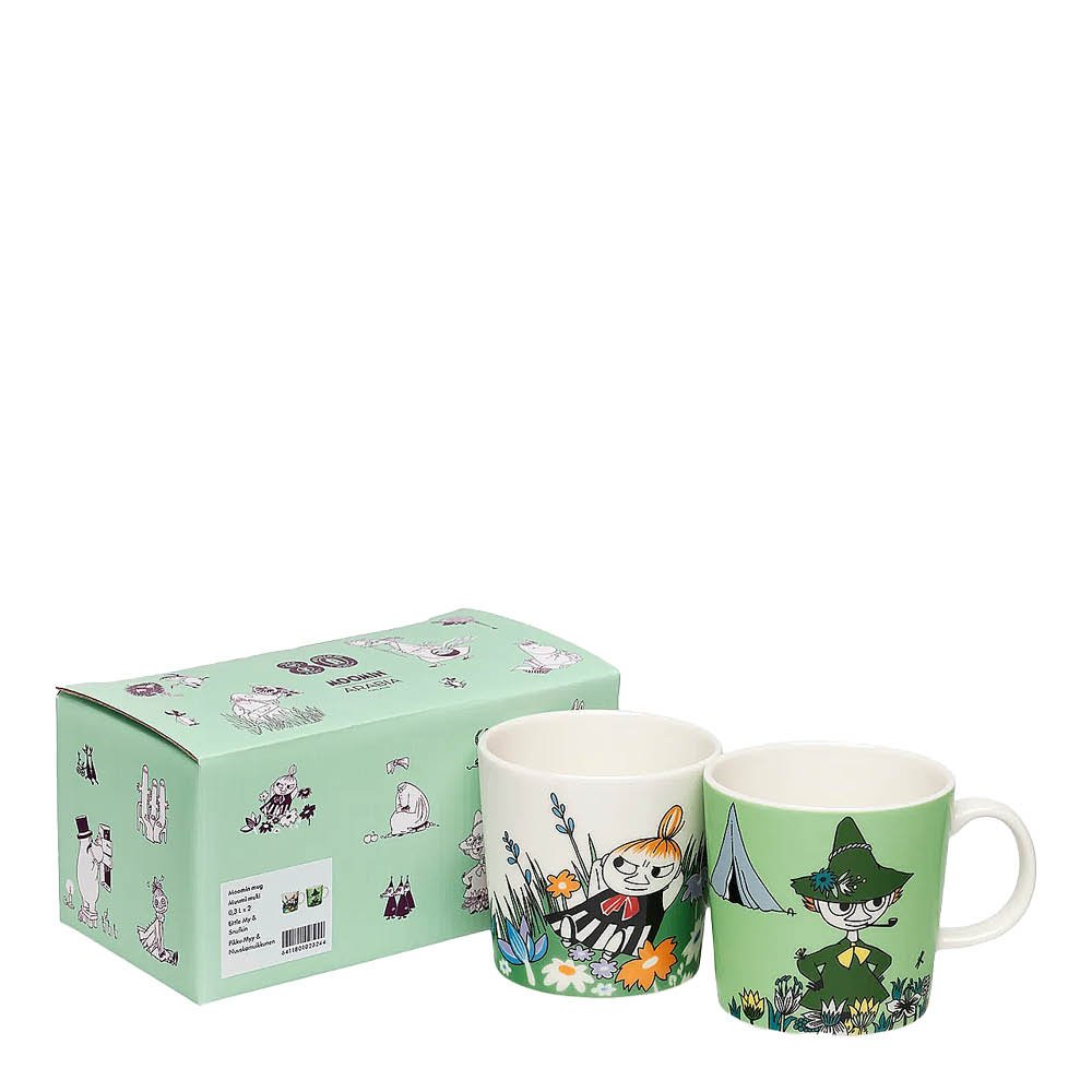 Moomin Arabia - Muumimuki 30 cl 2 kpl Pikku Myy/Nuuskamuikkunen