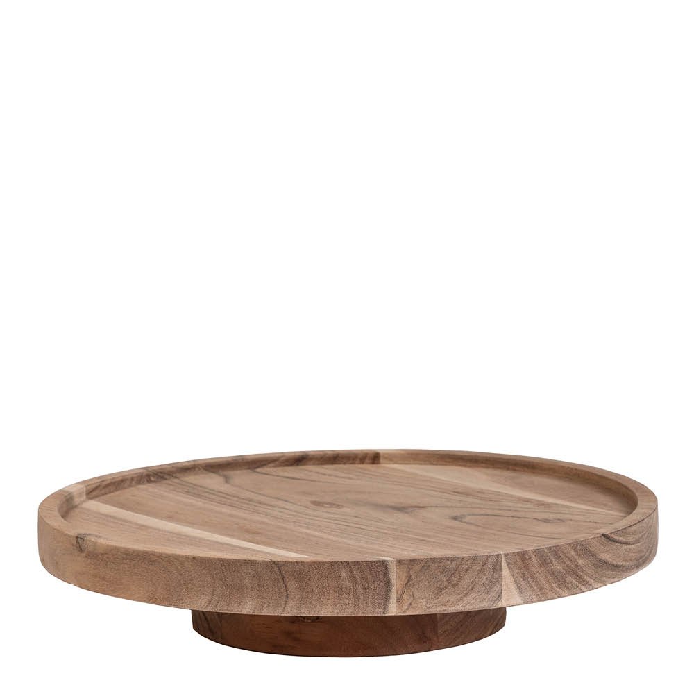 Sögne Home - Pyörivä tarjoilualusta 32x5 cm Akaasia
