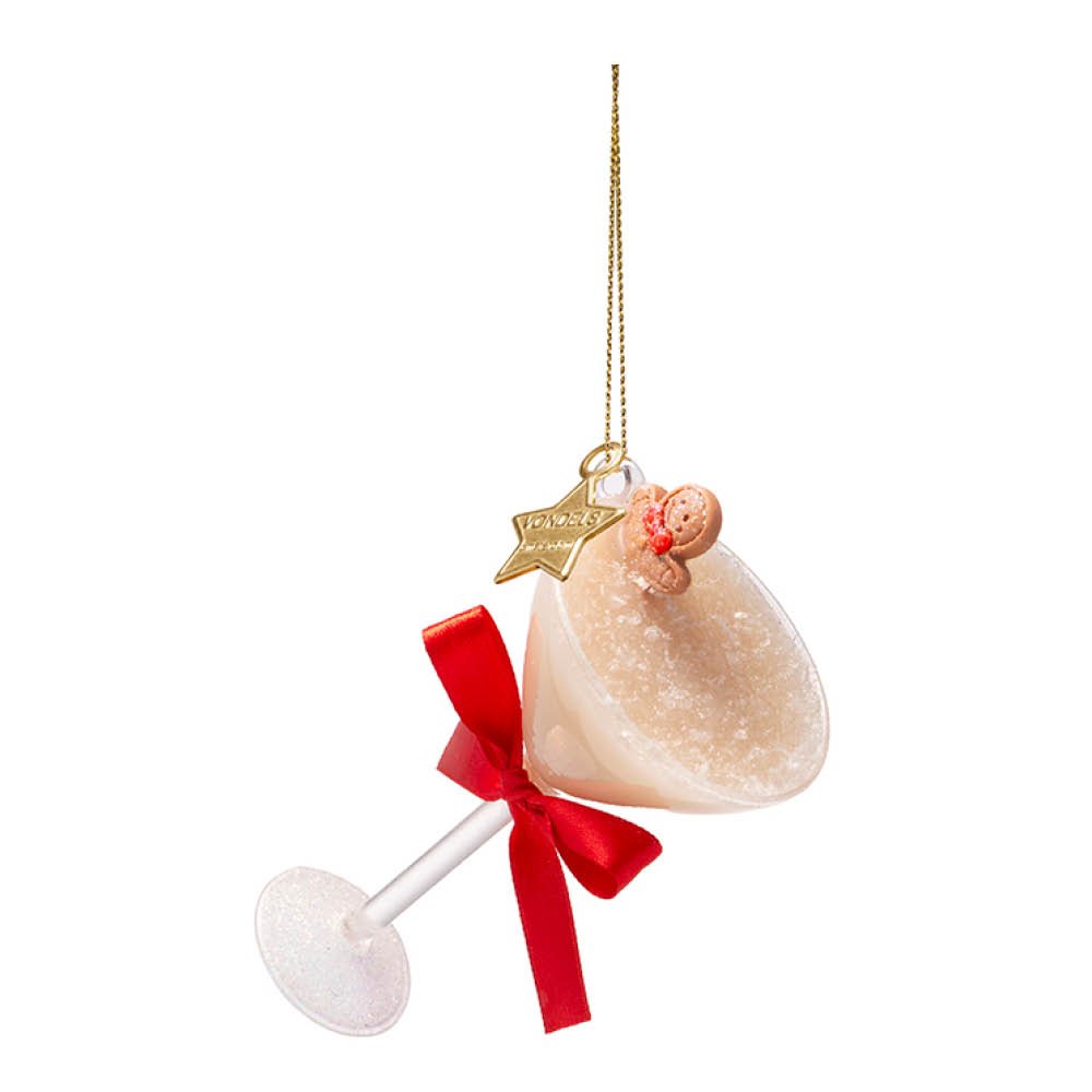Vondels - Cocktail Club Riippukoriste piparkakku 10 cm Valkoinen