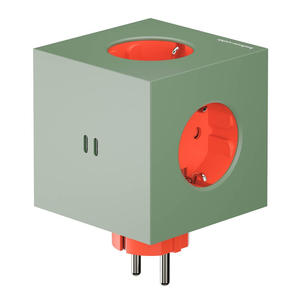 Avolt - Square 2 Bauhaus Archiv USB-C Monipistorasia 30W Gecko Bloom