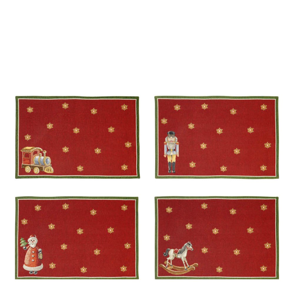 Villeroy & Boch - Toy'S Delight Pöytätabletti 48x32 cm 4 kpl