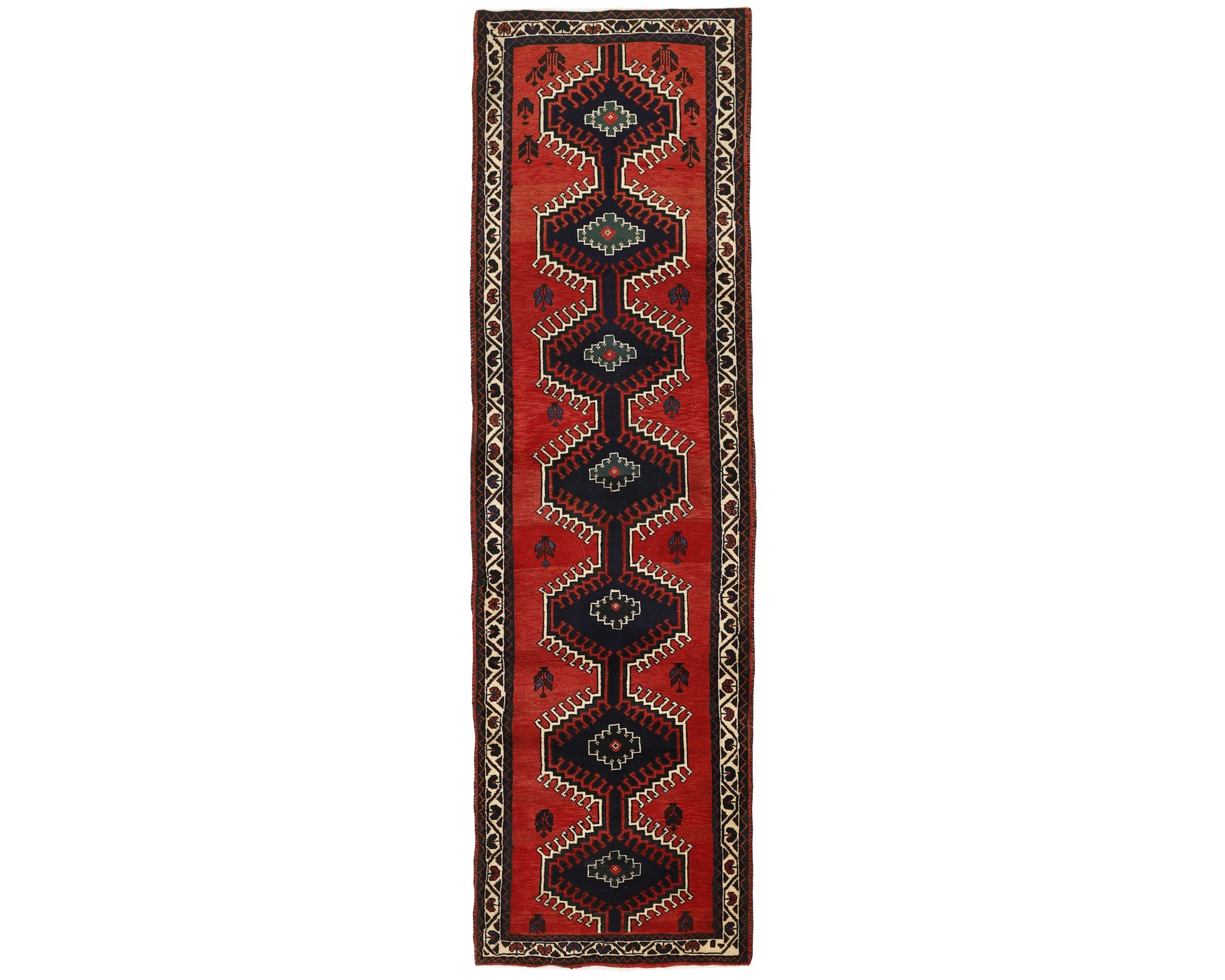 Rezas itämainen x Shiraz matto 84 x 297 cm