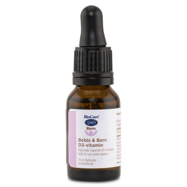 BioCare Vauvat & Lapset D3-vitamiini , 15 ml