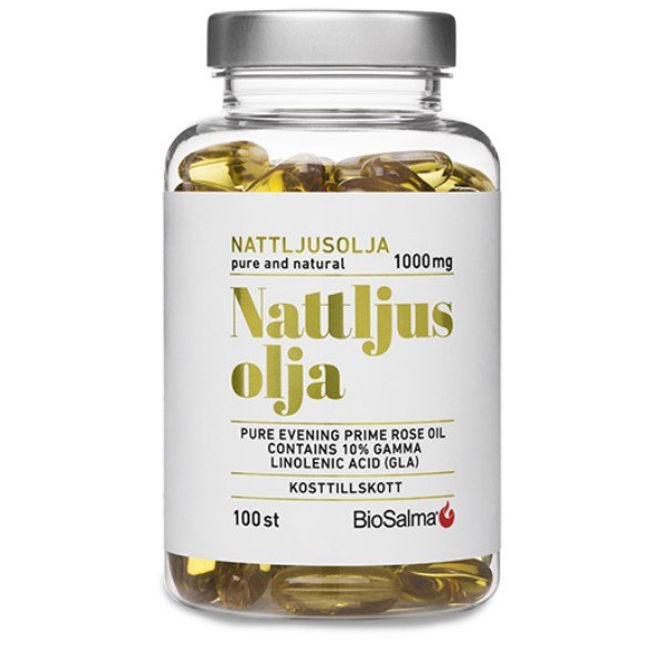 BioSalma Helokkiöljy 10 % GLA 1000 mg, 100 kapselia