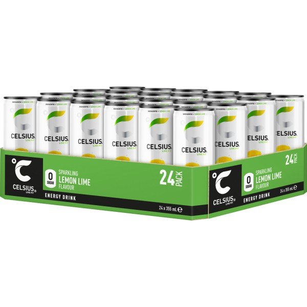 Celsius, Lemon Lime Hiilihapoilla, 24 kpl