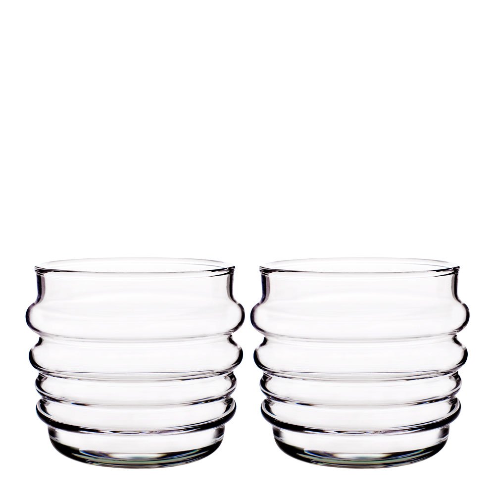 Marimekko - Sukat Makkaralla Juomalasi 20 cl 2 kpl Kirkas