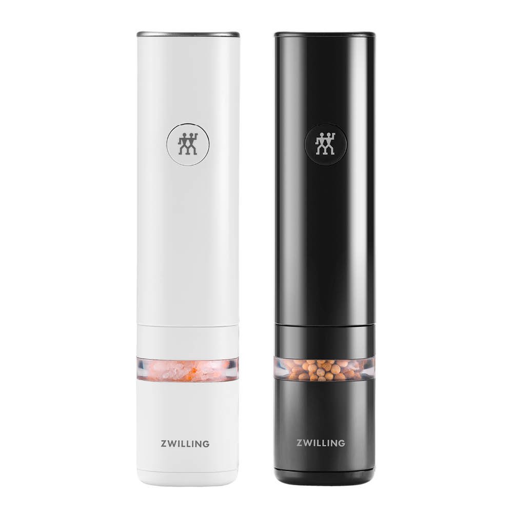 Zwilling - Enfinigy Sähköinen Suola- ja Pippurimylly 21,3 cm 2 kpl Valkoinen/Musta