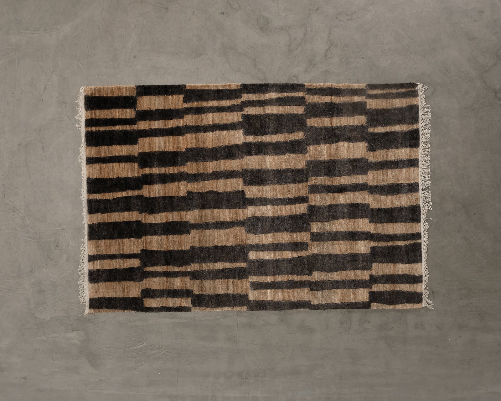 Roots Living Pilari matto 200 x 300 cm ruskea / musta
