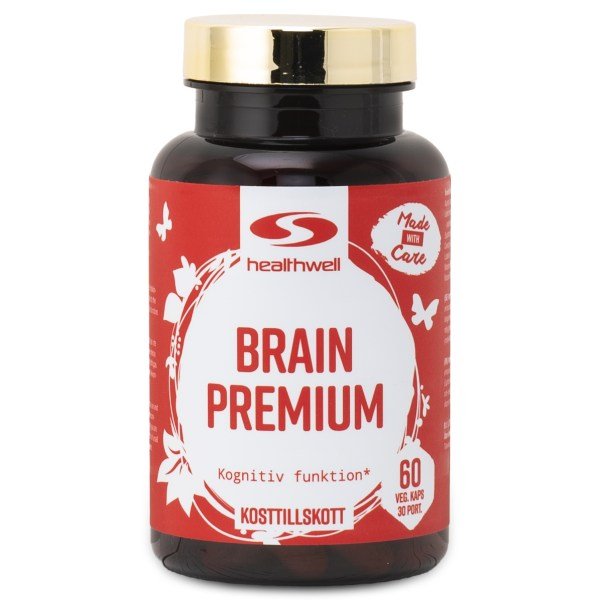 Healthwell Brain Premium, 60 kapselia