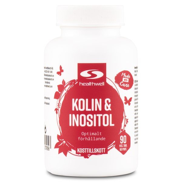 Healthwell Koliini+Inositoli , 90 tablettia