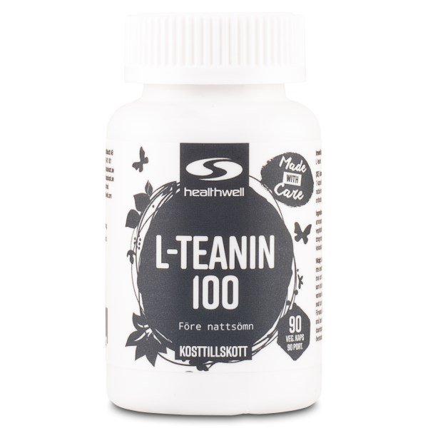 Healthwell L-teaniini 100, 90 kapselia