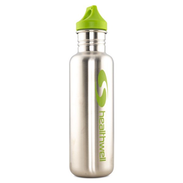 Healthwell Ruostumaton Pullo, 800 ml