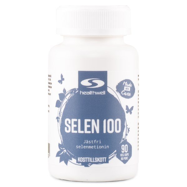 Healthwell Seleeni 100, 90 kapselia