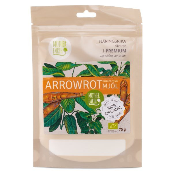 Mother Earth Arrowroot Powder, 75 g