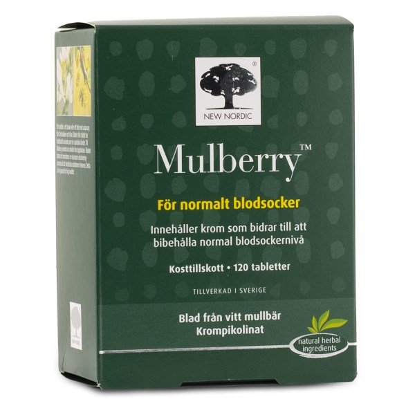 New Nordic Mulberry, 120 tablettia