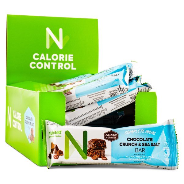 Nutrilett Smart Meal Bar, Chocolate crunch & Seasalt, 20 kpl pakkaus