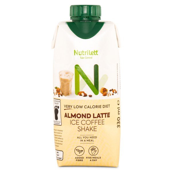 Nutrilett VLCD Shake, Ice Coffee Almond Latte, 1 kpl