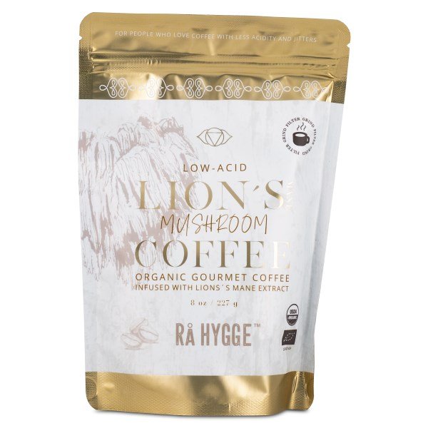 Rå Hygge Lions Mane Sienikahvi, 227 g, Jauhettu