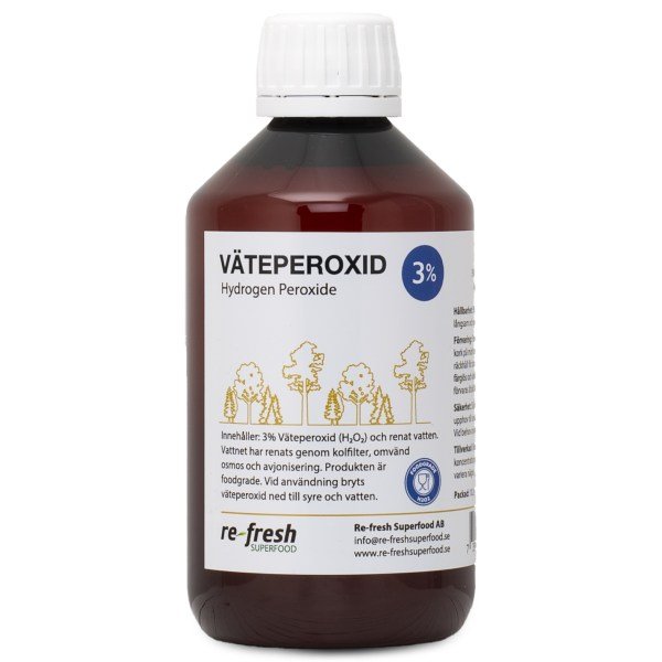 Re-fresh Superfood Vetyperoksidi 3%, 300 ml