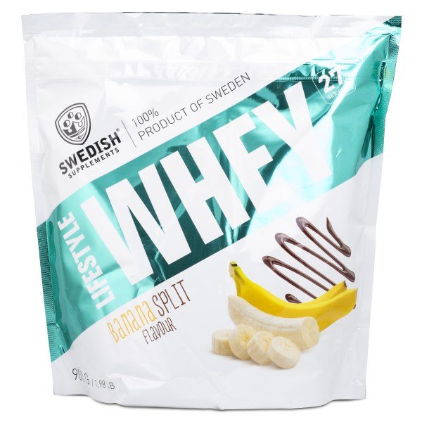 Swedish Supplements Lifestyle Whey, 900 g, Banana Split