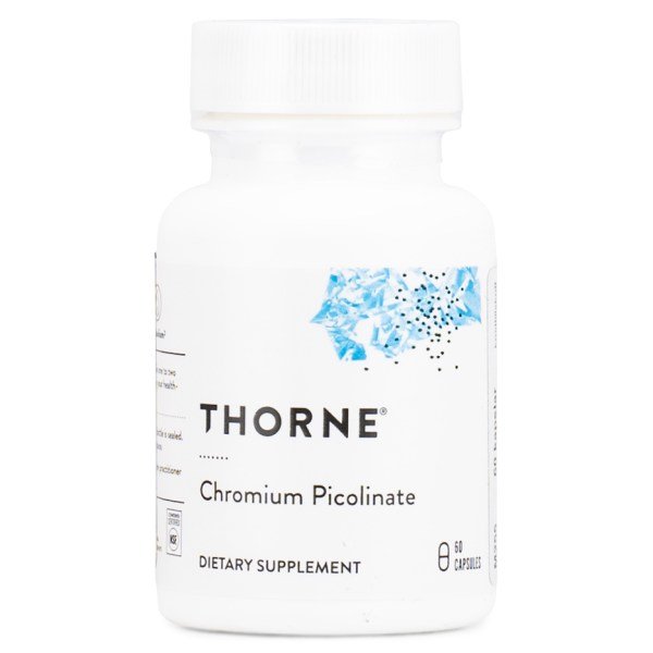 Thorne Chromium Picolinate, 60 kapselia