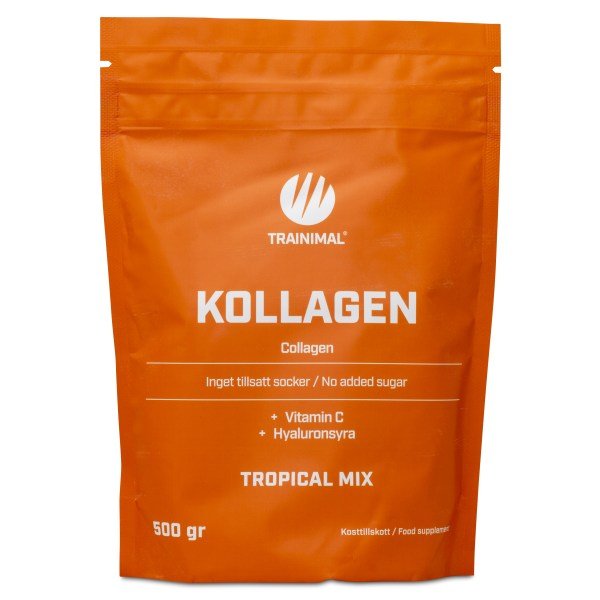 Trainimal Kollageeni + Hyaluronihappo -jauhe, , 0,5 kg