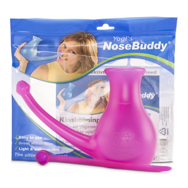 Yogis NoseBuddy, 1 kpl, Vaaleanpunainen