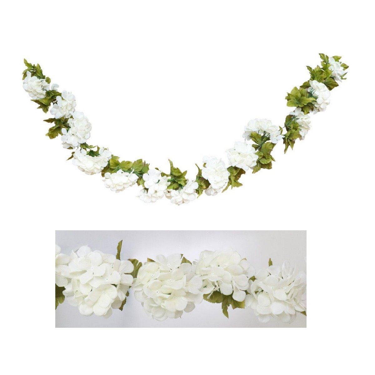Kukkaköynnös, Hortensia -Valkoinen, 2,2M