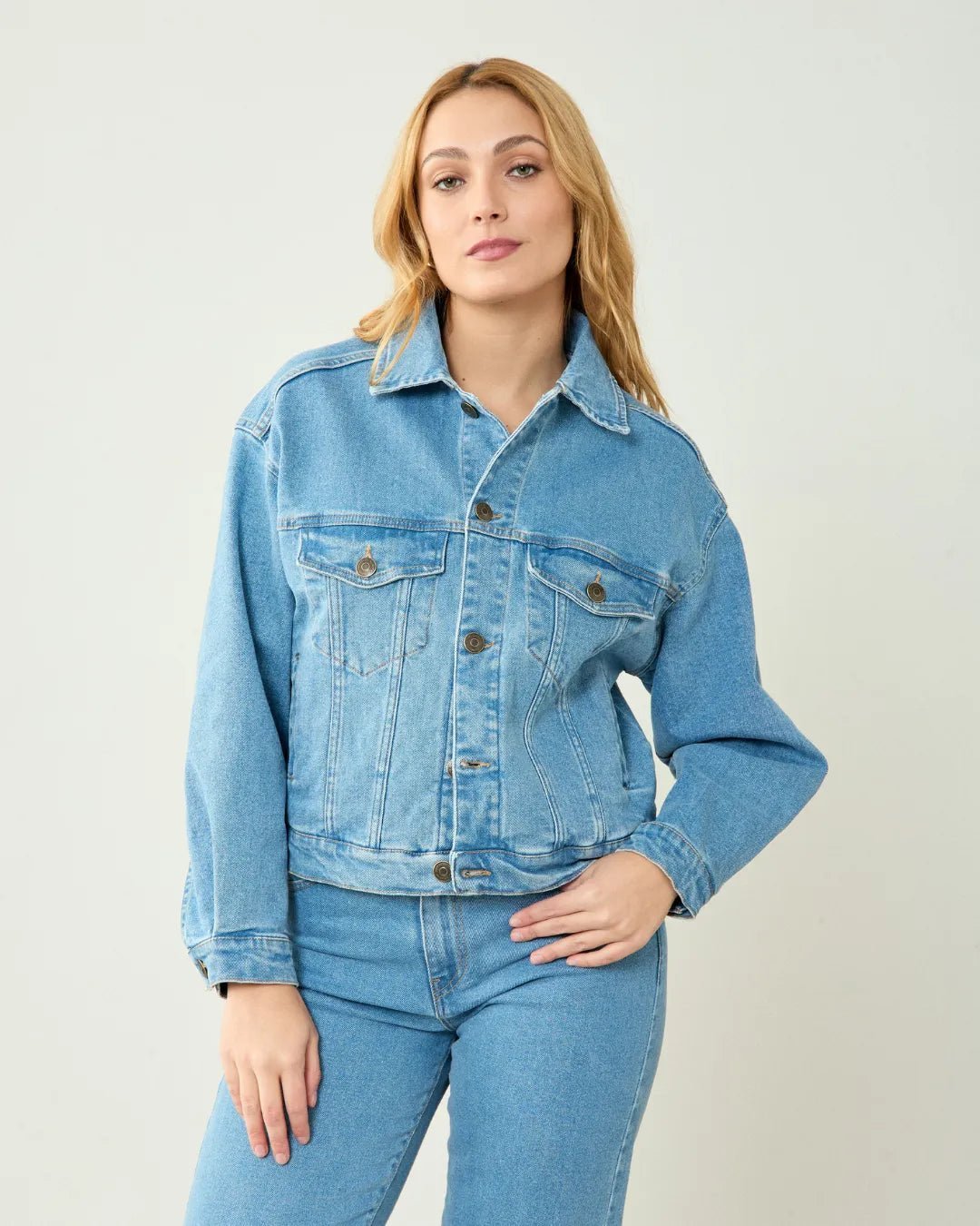 Clotsy Brand Denim Jacket Light