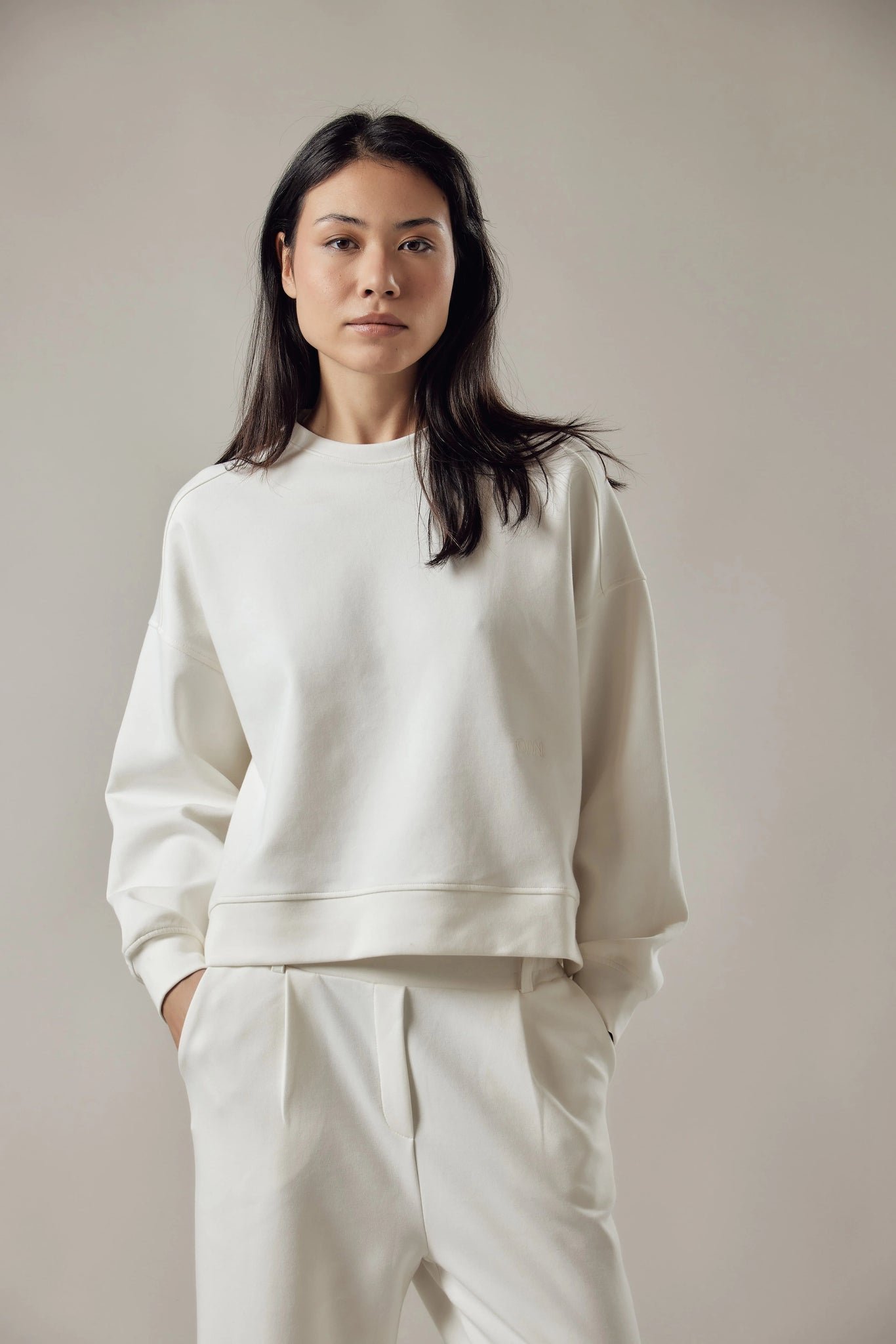 Loose Fit Crewneck Sweatshirt