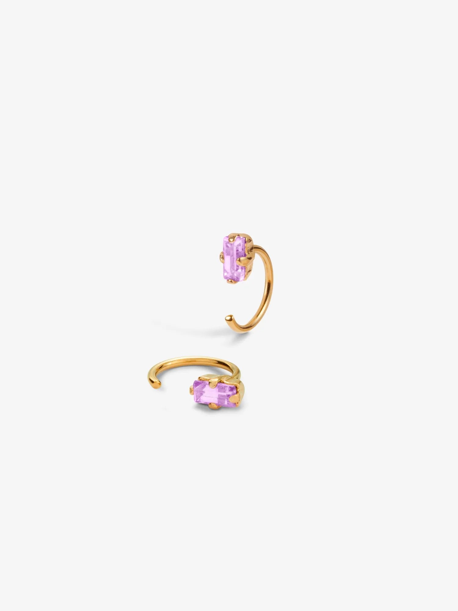 Marcel Mini Hoop Earring Lila