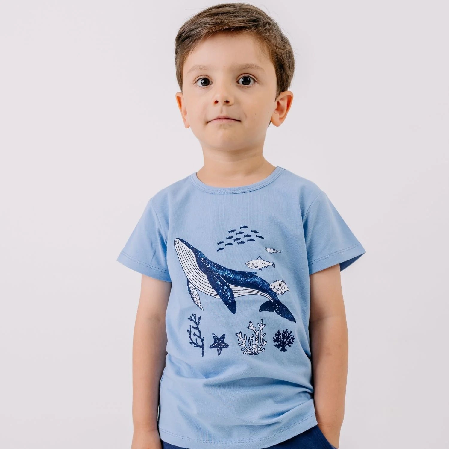 Underwater World T-Shirt Blue