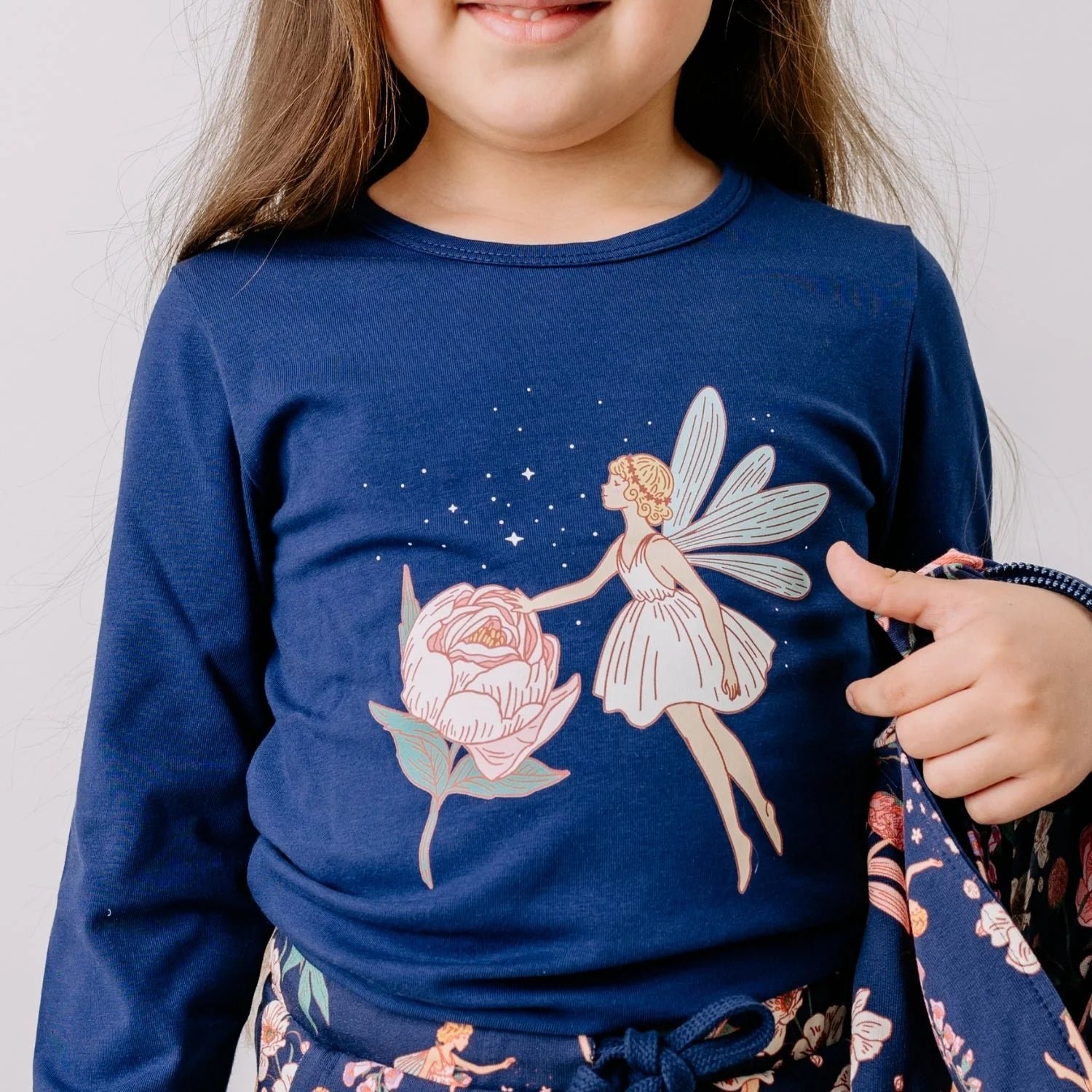 Fairies And Flowers Shirt Blue
