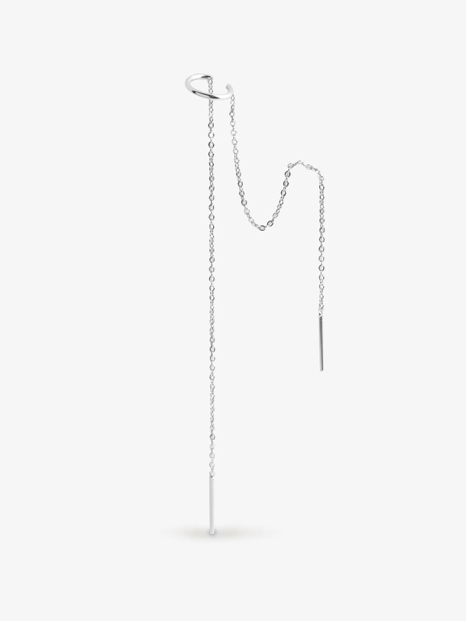 Lucas Silver Earrings
