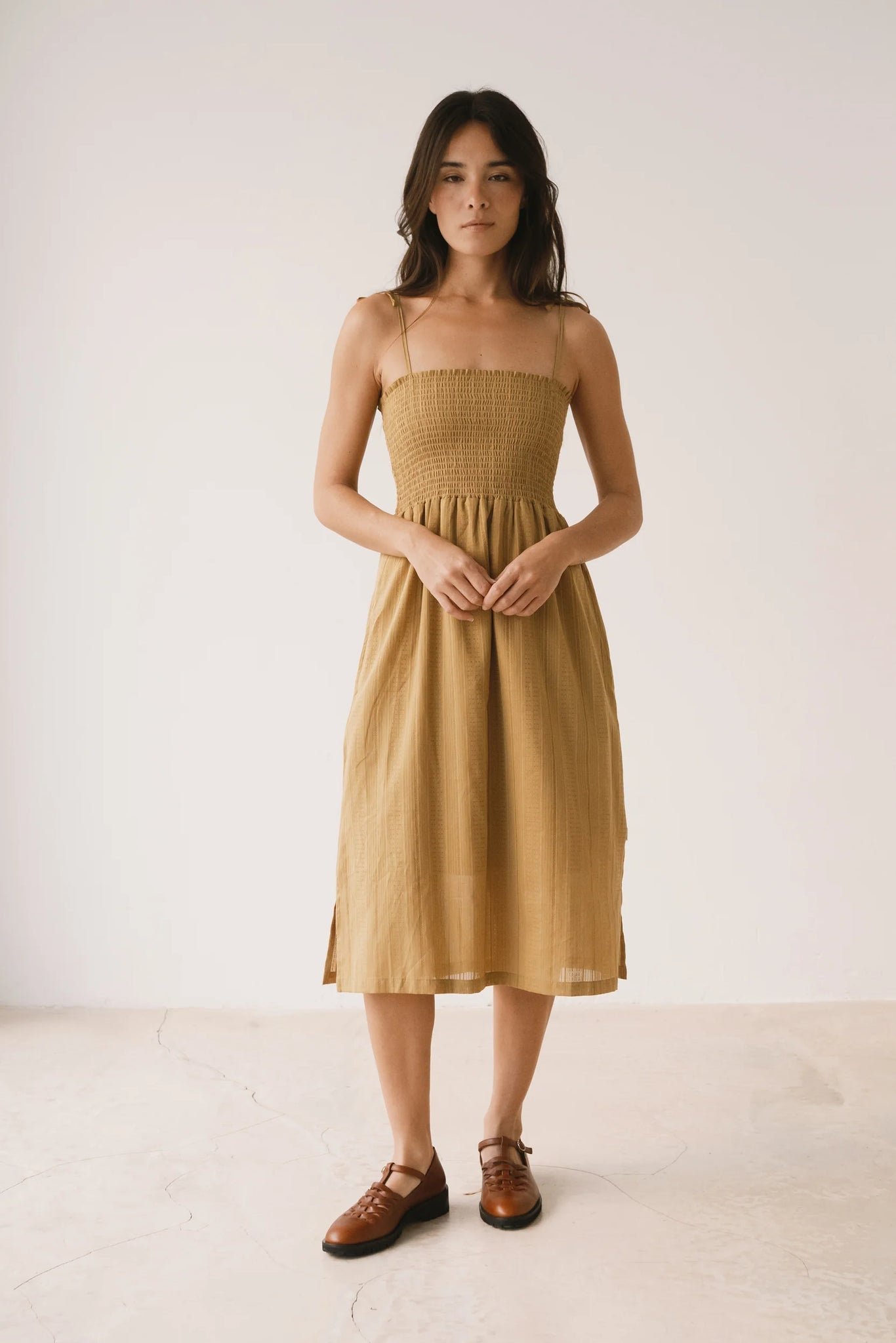 Amelie Dress Yellow