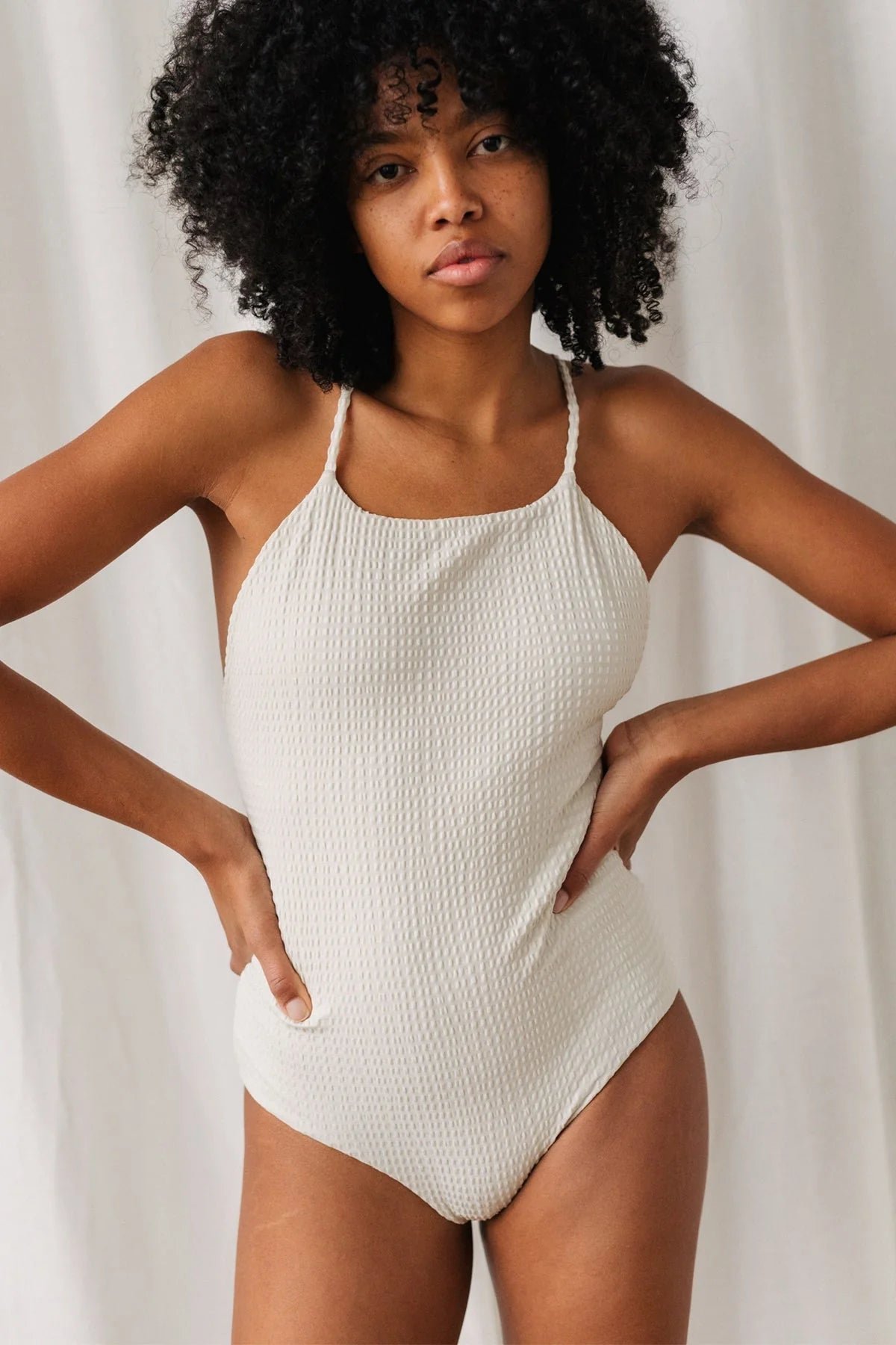 Bekas Swimsuit Ecru